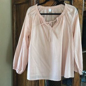 Old Navy NWOT Blush 100% Cotton Tunic